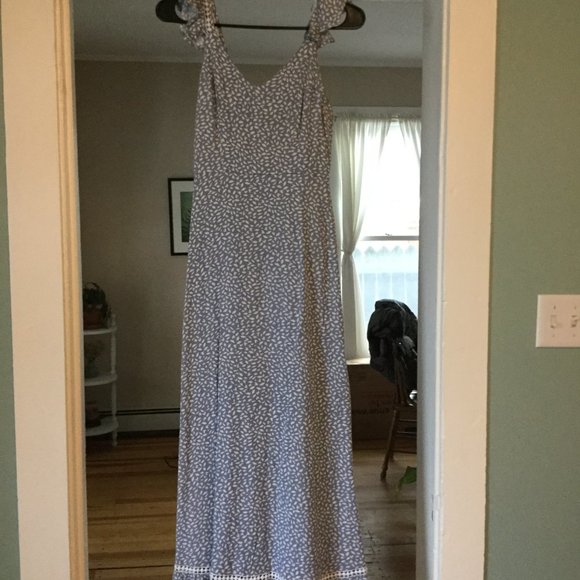 Japna Dresses & Skirts - NWT Blue & White Summer Maxi Dress XS/S -FREE Shipping